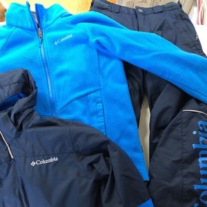 Columbia Boys Winter Jacket & Snow Pants